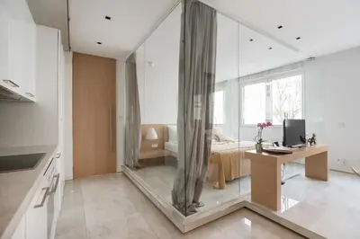 Ein Bett oder Betten in einem Zimmer der Unterkunft Feel Home in Vienna