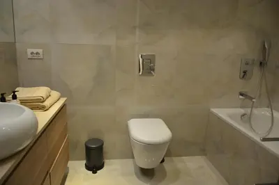 Ein Badezimmer in der Unterkunft Elegant Cozy Apartment