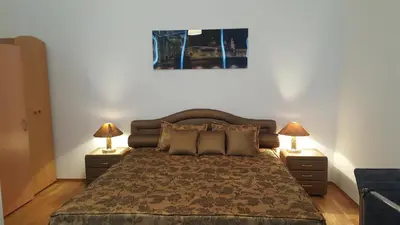 Ein Bett oder Betten in einem Zimmer der Unterkunft Haberlgasse