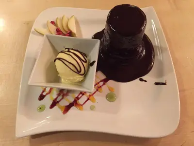 Essen im Hotel oder in der Nähe