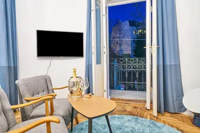 TV/Unterhaltungsangebot in der Unterkunft Leuhusen Collection Vienna, Wien