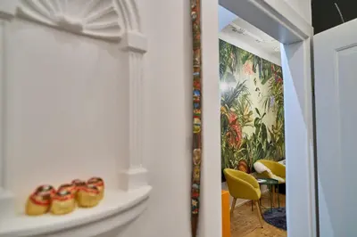 Ein Badezimmer in der Unterkunft Leuhusen Collection Vienna, Wien