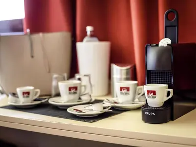 Kaffee-/Teezubehör in der Unterkunft Ibis Wien Mariahilf