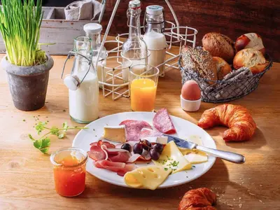 Essen im Hotel oder in der Nähe