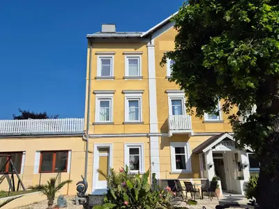 Das Gebäude in dem sich das Hotel befindet
