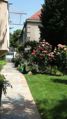 Ein Garten an der Unterkunft Appartement 