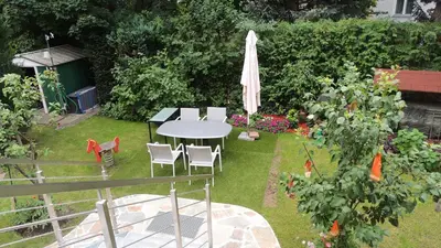 Ein Garten an der Unterkunft Appartement 