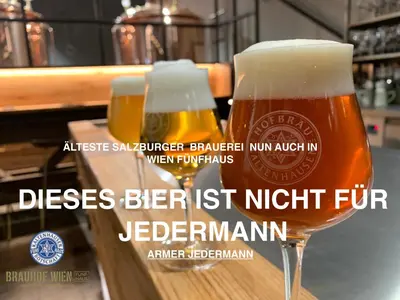 Getränke in der Unterkunft Hotel Brauhof Wien
