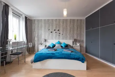 Grundriss der Unterkunft Cute Red Star Studio City Center