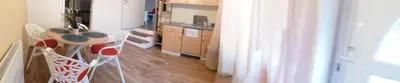 Küche/Küchenzeile in der Unterkunft Familienferienhaus Amelie
