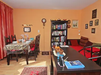 Die Bibliothek in der Ferienwohnung