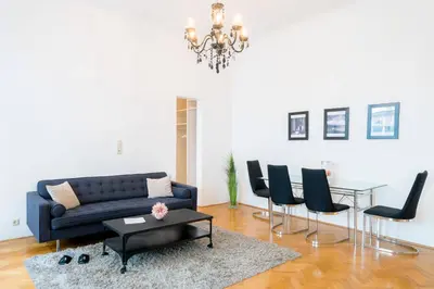 Ein Sitzbereich in der Unterkunft Vienna Residence, Volkstheater - Parliament