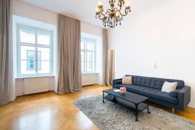 Ein Sitzbereich in der Unterkunft Vienna Residence, Volkstheater - Parliament