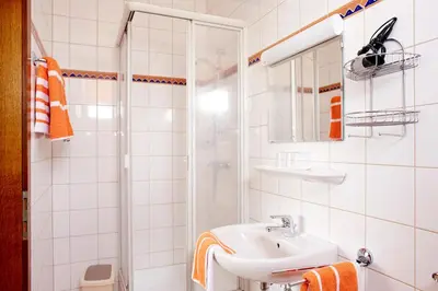 Ein Badezimmer in der Unterkunft Weingut Sommerhof