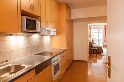 Küche/Küchenzeile in der Unterkunft Pension Sacher - Apartments am Stephansplatz