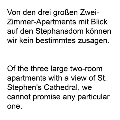 Grundriss der Unterkunft Pension Sacher - Apartments am Stephansplatz