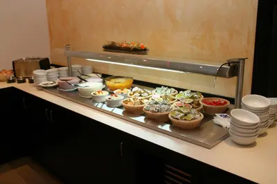 Essen im Hotel oder in der Nähe