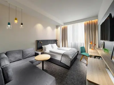 TV/Unterhaltungsangebot in der Unterkunft Clarion Hotel Vienna South