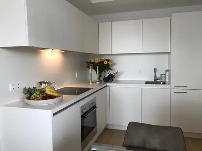 Küche/Küchenzeile in der Unterkunft Cityapartments Vienna