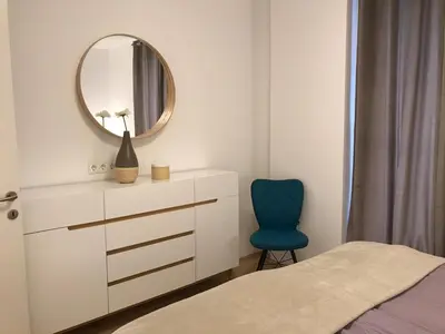 Ein Bett oder Betten in einem Zimmer der Unterkunft Cityapartments Vienna