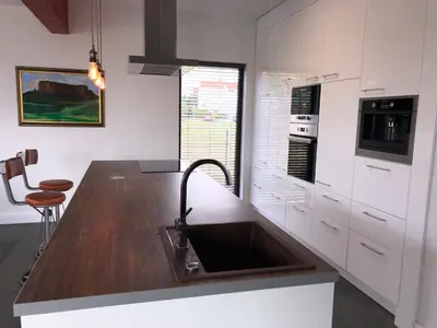 Küche/Küchenzeile in der Unterkunft das Haus in Jois