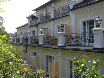 Ein Balkon oder eine Terrasse in der Unterkunft Hotel Landhaus Fuhrgassl-Huber