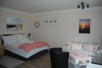 Ein Bett oder Betten in einem Zimmer der Unterkunft Weingut Krikler