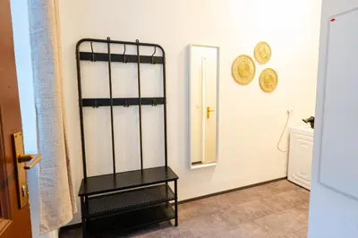 Ein Bett oder Betten in einem Zimmer der Unterkunft Vienna City Apartment Traisengasse