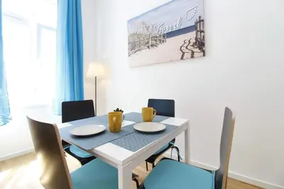 TV/Unterhaltungsangebot in der Unterkunft Modern Apartment with Underfloor Heating