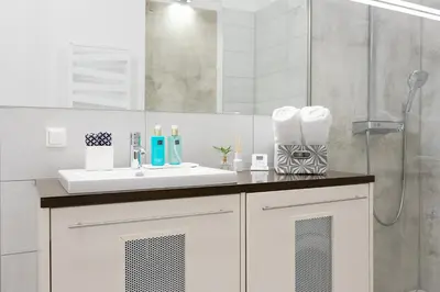 Ein Badezimmer in der Unterkunft BOUTIQUE RESIDENCES at GAUDENZDORFER