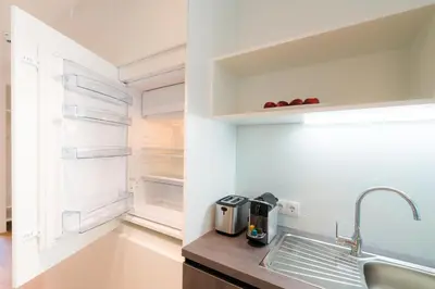 Küche/Küchenzeile in der Unterkunft Vienna Residence, Hietzing - Schönbrunn