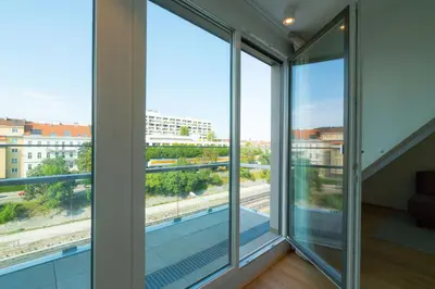 Ein Balkon oder eine Terrasse in der Unterkunft Vienna Residence, Hietzing - Schönbrunn