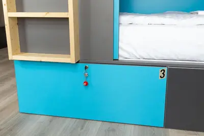 Ein Bett oder Betten in einem Zimmer der Unterkunft Freinest Wien