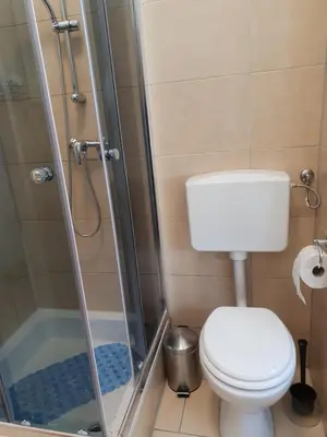 Ein Badezimmer in der Unterkunft Nina