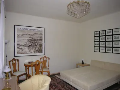 Ein Bett oder Betten in einem Zimmer der Unterkunft Appartements Alt-Wien 22