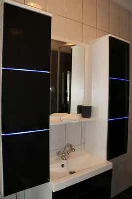 Ein Badezimmer in der Unterkunft The Lakehouse Villa Neusiedl am See Wienerstraße 8