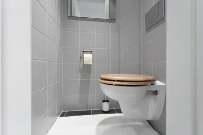 Ein Badezimmer in der Unterkunft Vintage Design Apartment