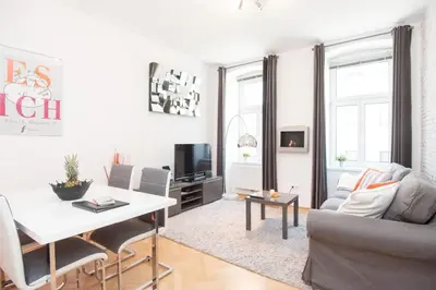 TV/Unterhaltungsangebot in der Unterkunft Vienna-Design-Apartments