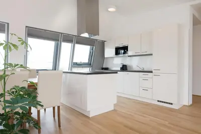 Küche/Küchenzeile in der Unterkunft Yourapartment Prater
