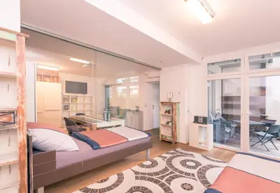 Küche/Küchenzeile in der Unterkunft Senator Flats - Paulus