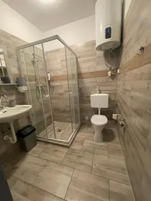 Ein Badezimmer in der Unterkunft Privatzimmer Hammrich