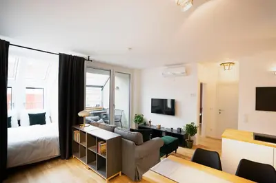 TV/Unterhaltungsangebot in der Unterkunft Boutique Design-Apartments Vienna