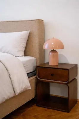 Ein Bett oder Betten in einem Zimmer der Unterkunft HeyMi Apartments Stadtpark