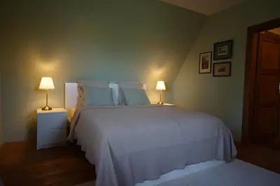 Ein Bett oder Betten in einem Zimmer der Unterkunft Vacationhome in the vineyards