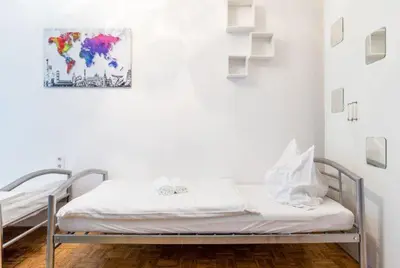 Ein Bett oder Betten in einem Zimmer der Unterkunft Contactless Check-In Top located room Netflix&Nespresso