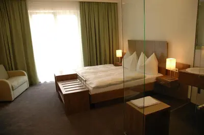 Ein Bett oder Betten in einem Zimmer der Unterkunft Gasthof OHR