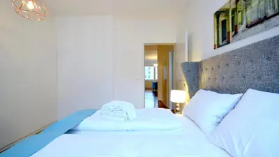 Ein Bett oder Betten in einem Zimmer der Unterkunft Vienna Residence, Naschmarkt - Karlsplatz