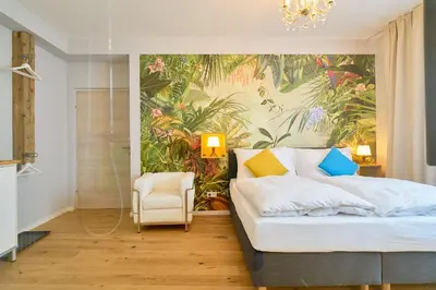 Ein Bett oder Betten in einem Zimmer der Unterkunft Leuhusen Center Apartments Vienna, Wien