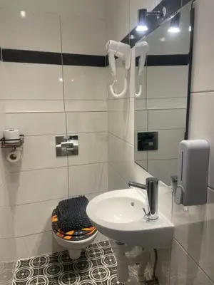 Ein Badezimmer in der Unterkunft Viktoria ARTUR