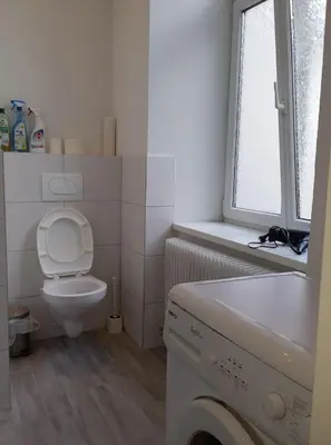 Ein Badezimmer in der Unterkunft Apartment Alser